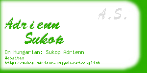 adrienn sukop business card